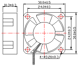 DC3010散热风扇,静音散热风扇,大风量散热风扇