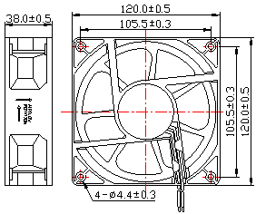 DC静音风扇,散热风扇厂家,大风量散热风扇
