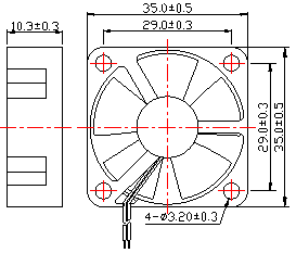 DC直流散热风扇,静音风扇,大风量散热风扇