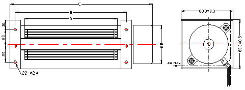 DC横流风扇,空气净化器散热风扇,散热风扇生产厂家