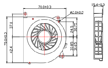 制氧机散热风扇,DC鼓风机,投影机散热风扇